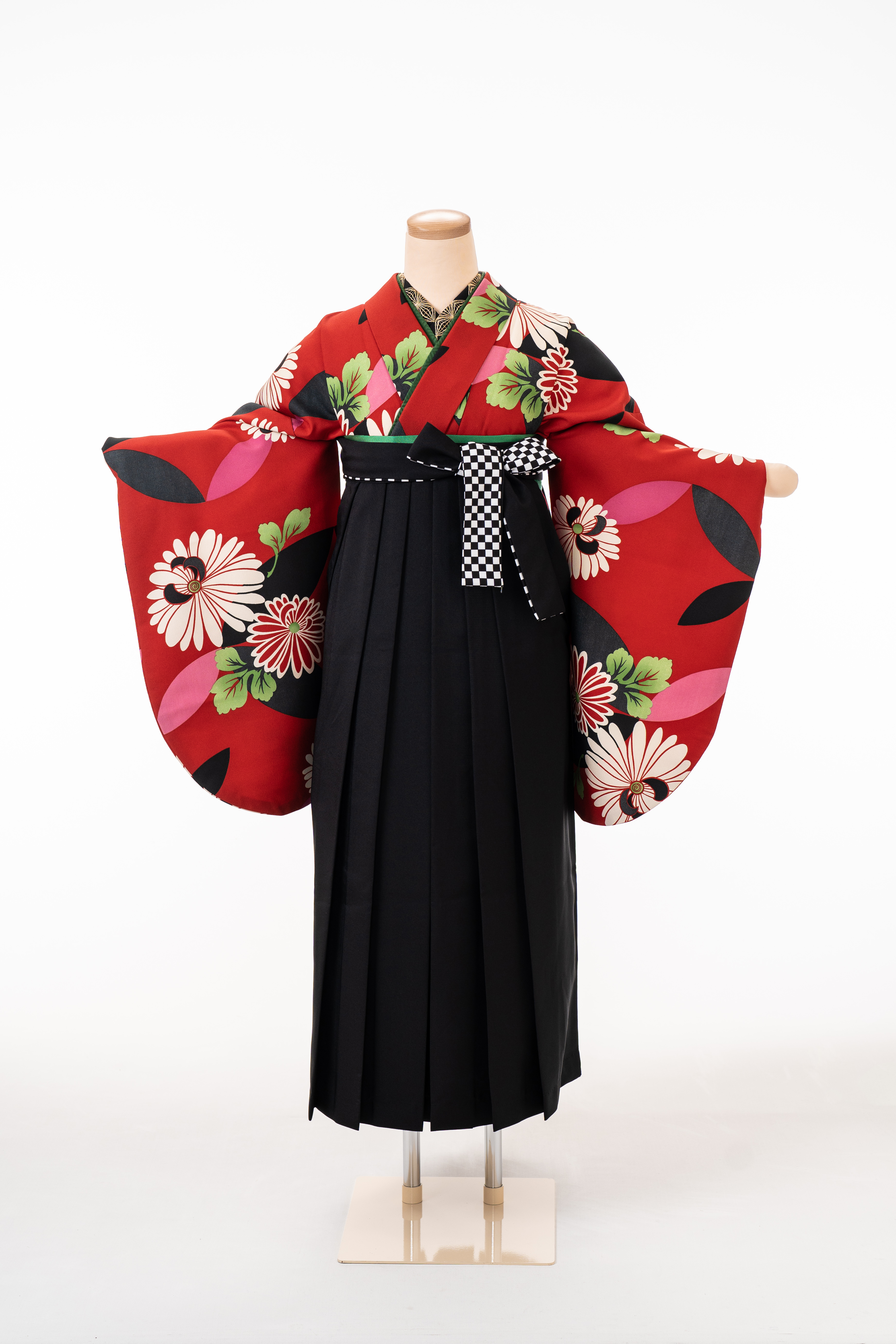 【商品番号　H-00009】菊（赤色）