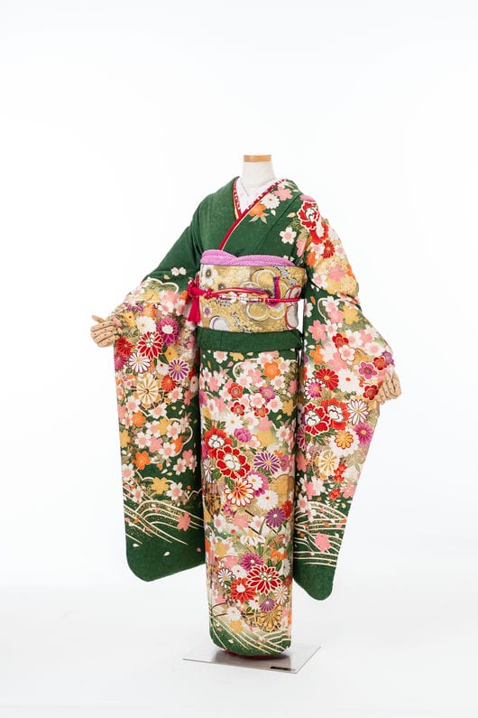 【商品番号　F-00161】花車に流水