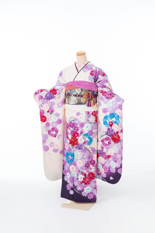 【商品番号　F-00115】薔薇にコスモス