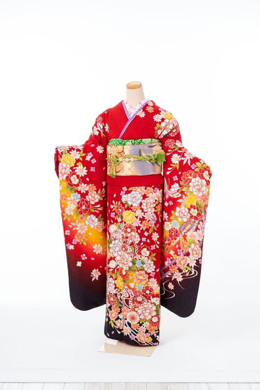 【商品番号　F-00099】牡丹に流水