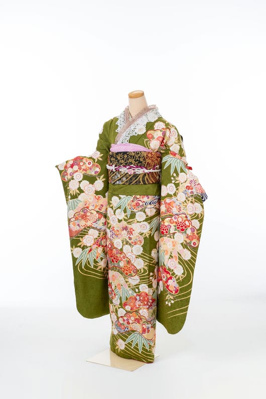 【商品番号　F-00024】流水に松竹梅
